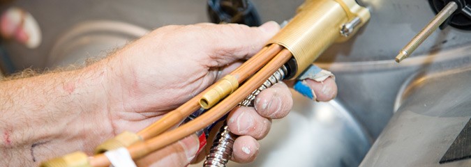 Plumber working in Leicester